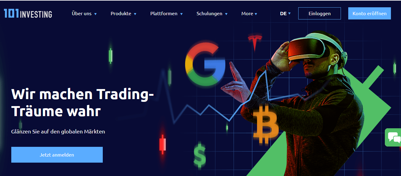 Kryptowährung Broker: 101Investing Bewertung - Verbringen Sie Ihre Zeit damit, sorgenfrei zu handeln