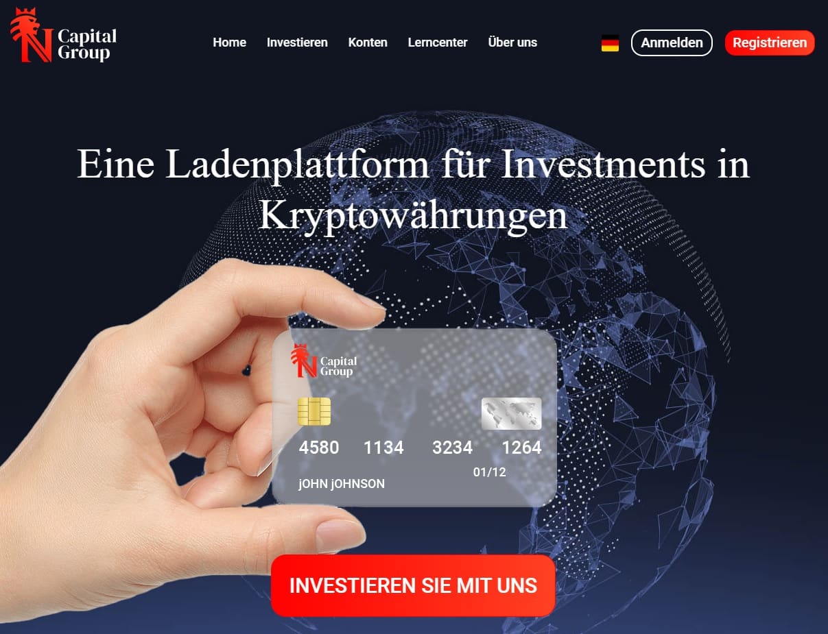 Kryptowährung Broker: NCapital Group Review und Scam Check - Entscheiden Sie Sich Für NCapital Group Für Ein Erfolgreiches Und Einfaches Krypto-Trading