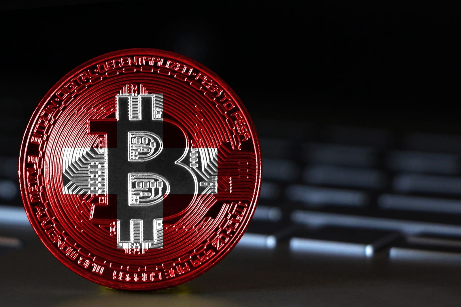 Bitcoin flippar strax den schweiziska francen