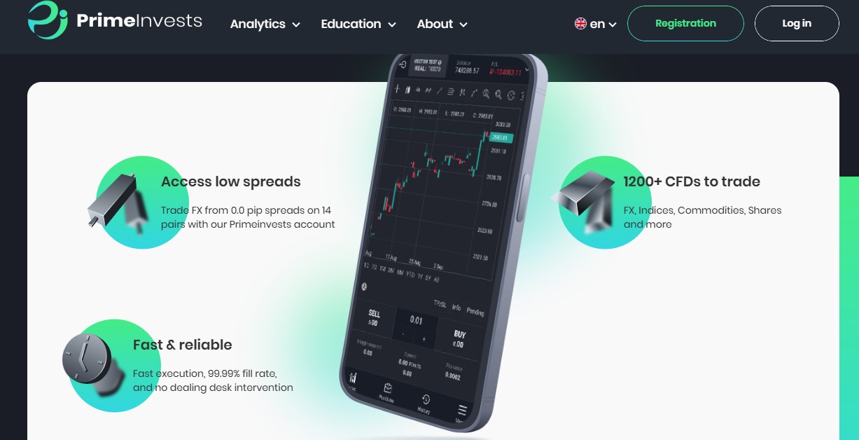 PrimeInvests Traidng Platform PrimeInvests Traidng Platform